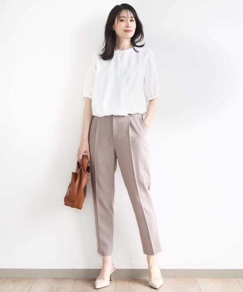 ブラウス シャツ カシュクールデザインブラウス/接触冷感/速乾/洗える/WEB限定サイズあり レディース セール】カシュクールデザインブラウス/接触冷感/速乾/洗える