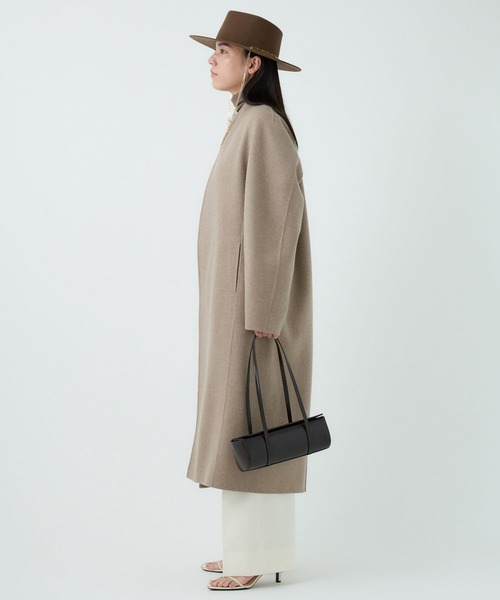 Chaos（カオス）の「Chaos(カオス)/ グランドスーペリアコート（ノーカラーコート・レディース・グレー系その他・FREE）」の5枚目の写真