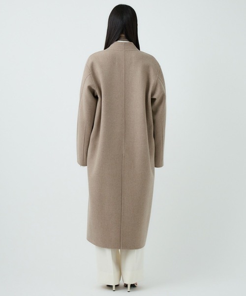 Chaos（カオス）の「Chaos(カオス)/ グランドスーペリアコート（ノーカラーコート・レディース・グレー系その他・FREE）」の9枚目の写真