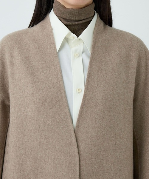 Chaos（カオス）の「Chaos(カオス)/ グランドスーペリアコート（ノーカラーコート・レディース・グレー系その他・FREE）」の10枚目の写真