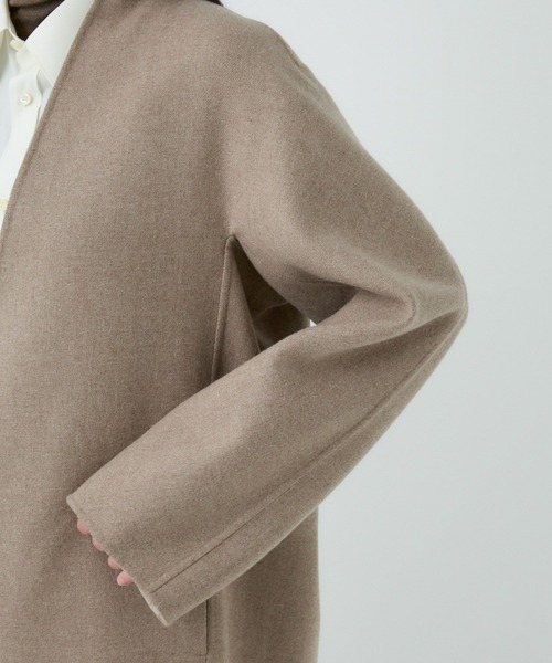 Chaos（カオス）の「Chaos(カオス)/ グランドスーペリアコート（ノーカラーコート・レディース・グレー系その他・FREE）」の11枚目の写真