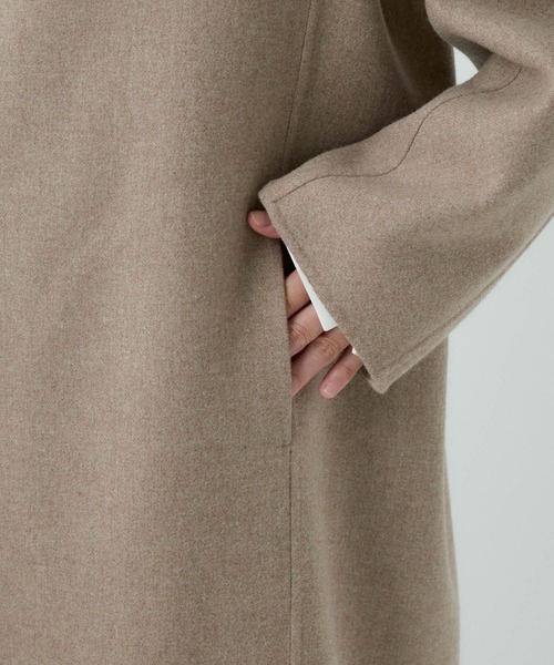 Chaos（カオス）の「Chaos(カオス)/ グランドスーペリアコート（ノーカラーコート・レディース・グレー系その他・FREE）」の12枚目の写真