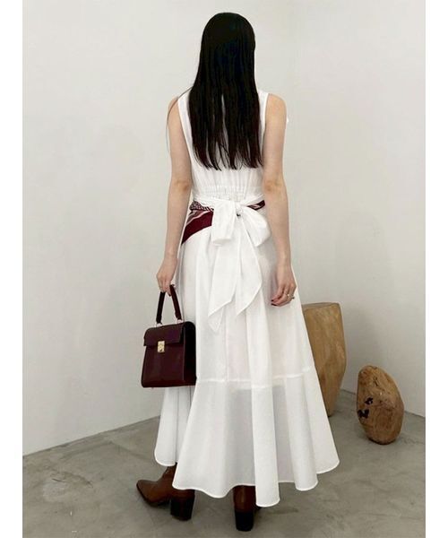 ラッフルフリルティアードシャツワンピ―ス（ワンピース）｜LILY