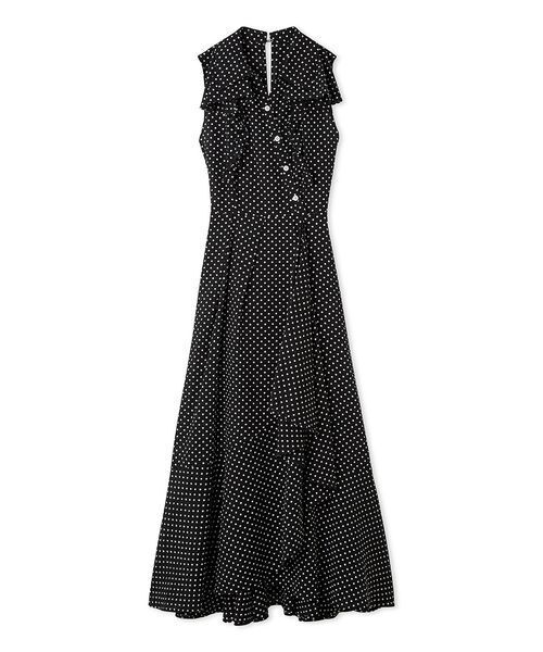 LILY BROWN(リリーブラウン)の「ラッフルフリルティアードシャツワンピ―ス(ワンピース・レディース・ミント/チェック/ドット/ホワイト・0/1)」の22枚目の写真