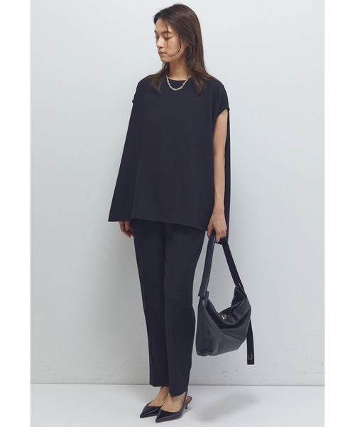 1er Arrondissement（プルミエアロンディスモン）の「ジョーゼットフレンチスリーブブラウス（シャツ/ブラウス・レディース・カーキ/ブラック系その他3・36/38）」の18枚目の写真