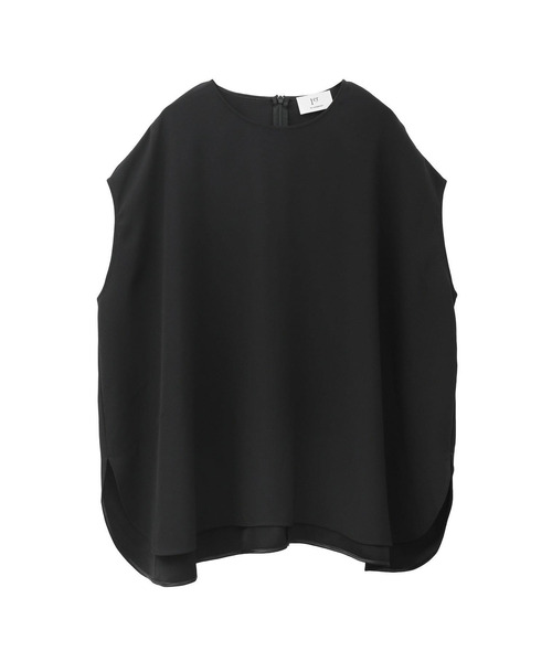 1er Arrondissement（プルミエアロンディスモン）の「ジョーゼットフレンチスリーブブラウス（シャツ/ブラウス・レディース・カーキ/ブラック系その他3・36/38）」の19枚目の写真