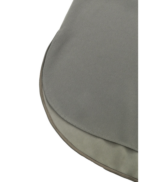 1er Arrondissement（プルミエアロンディスモン）の「ジョーゼットフレンチスリーブブラウス（シャツ/ブラウス・レディース・カーキ/ブラック系その他3・36/38）」の11枚目の写真