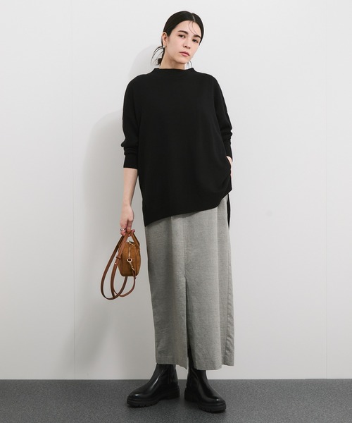 eness（エネス）の「【ENESS/エネス】インサイドジッパーアンクルブーツ（ブーツ・レディース・ブラック・36/37/38）」の4枚目の写真