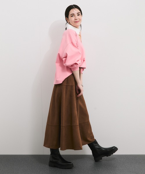 eness（エネス）の「【ENESS/エネス】インサイドジッパーアンクルブーツ（ブーツ・レディース・ブラック・36/37/38）」の5枚目の写真