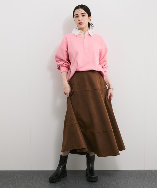 eness（エネス）の「【ENESS/エネス】インサイドジッパーアンクルブーツ（ブーツ・レディース・ブラック・36/37/38）」の6枚目の写真