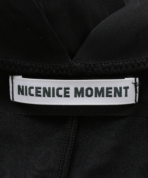 IENA（イエナ）の「NICENICE MOMENT/ナイスナイスモーメント MESH BRIEFER NNM03-2403-003（その他アンダーウェア/インナー・レディース・ブラック/ブラウン・X-SMALL）」の10枚目の写真