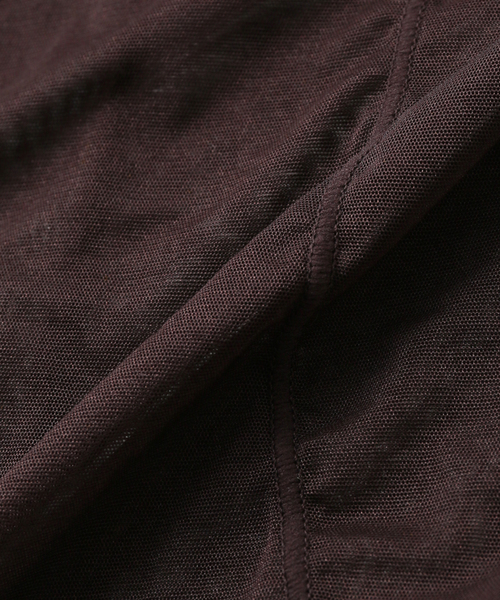 IENA（イエナ）の「NICENICE MOMENT/ナイスナイスモーメント MESH BRIEFER NNM03-2403-003（その他アンダーウェア/インナー・レディース・ブラック/ブラウン・X-SMALL）」の13枚目の写真