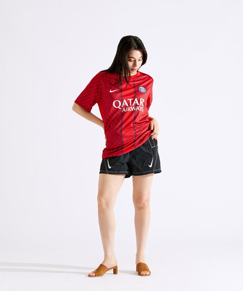NIKE(ナイキ)の「【NIKE / ナイキ】PSG MNK DF ACDPR SS TOP K HAPM HJ7150- 658(Tシャツ/カットソー・メンズ・レッド・MEDIUM/LARGE)」の4枚目の写真