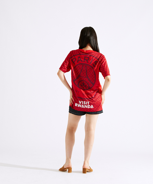 NIKE(ナイキ)の「【NIKE / ナイキ】PSG MNK DF ACDPR SS TOP K HAPM HJ7150- 658(Tシャツ/カットソー・メンズ・レッド・MEDIUM/LARGE)」の7枚目の写真