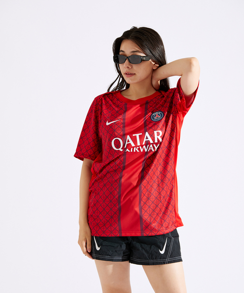 NIKE(ナイキ)の「【NIKE / ナイキ】PSG MNK DF ACDPR SS TOP K HAPM HJ7150- 658(Tシャツ/カットソー・メンズ・レッド・MEDIUM/LARGE)」の9枚目の写真
