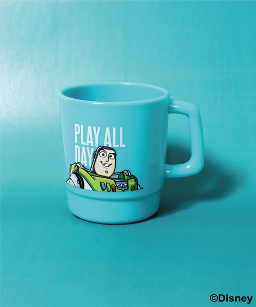 Disney（ディズニー）の「(OS)【Disney】トイ・ストーリー プラスチック スタッキング マグカップ[350ml]（グラス/マグカップ/タンブラー・レディース・ストーン/ブルーグリーン/レッド・ONE SIZE）」の10枚目の写真