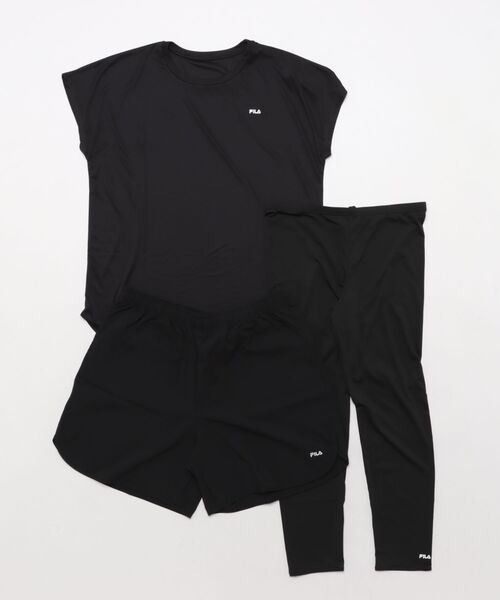 FILA/フィラ】レディース水陸両用フィットネスウェア3点セット