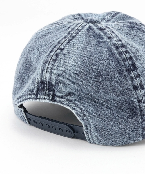 X-girl Stages（エックスガールステージス）の「MIXロゴキャップ（キャップ・キッズ・ブラック/ブルー・52-56cm/S(48-52cm)）」の6枚目の写真