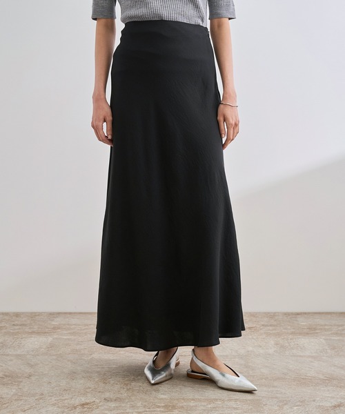 ROPE'（ロペ）の「シアーエアリー マーメイドスカート/セットアップ対応（スカート・レディース・ブラック/グレー・38/36）」の5枚目の写真