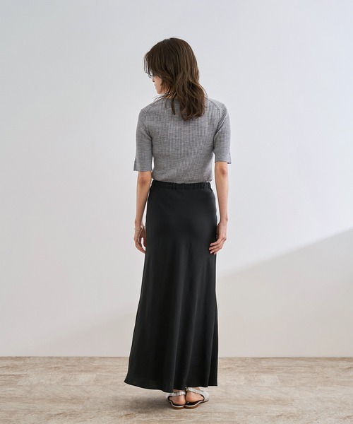 ROPE'（ロペ）の「シアーエアリー マーメイドスカート/セットアップ対応（スカート・レディース・ブラック/グレー・38/36）」の13枚目の写真