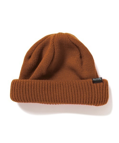 430（フォーサーティ）の「mko13046-SHORTY BEANIE ビーニー ニット帽(25-172)（ニットキャップ/ビーニー・メンズ・チャコールグレー/グリーン/キャメル/イエロー/パープル/ベージュ/ブラック・FREE）」の7枚目の写真