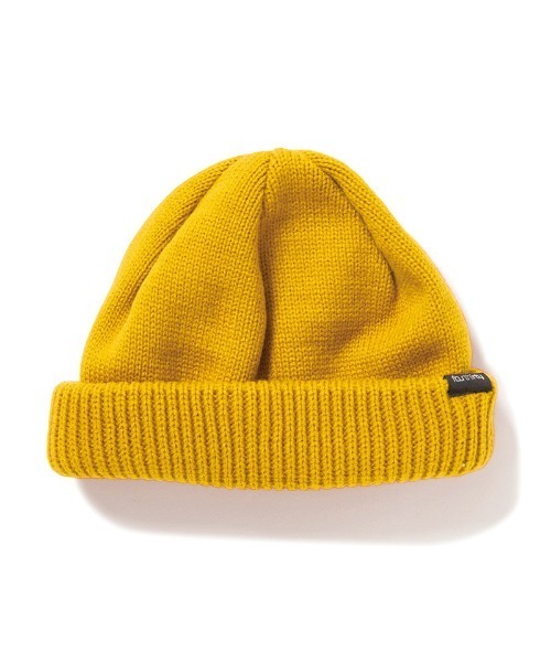 430（フォーサーティ）の「mko13046-SHORTY BEANIE ビーニー ニット帽(25-172)（ニットキャップ/ビーニー・メンズ・チャコールグレー/グリーン/キャメル/イエロー/パープル/ベージュ/ブラック・FREE）」の6枚目の写真