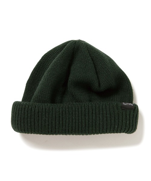430（フォーサーティ）の「mko13046-SHORTY BEANIE ビーニー ニット帽(25-172)（ニットキャップ/ビーニー・メンズ・チャコールグレー/グリーン/キャメル/イエロー/パープル/ベージュ/ブラック・FREE）」の4枚目の写真