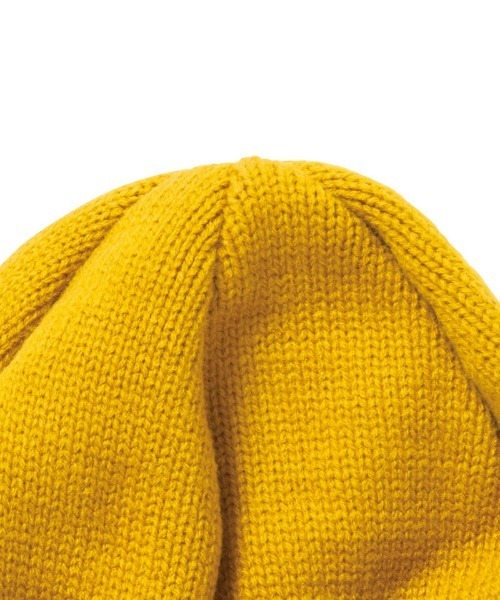 430（フォーサーティ）の「mko13046-SHORTY BEANIE ビーニー ニット帽(25-172)（ニットキャップ/ビーニー・メンズ・チャコールグレー/グリーン/キャメル/イエロー/パープル/ベージュ/ブラック・FREE）」の8枚目の写真