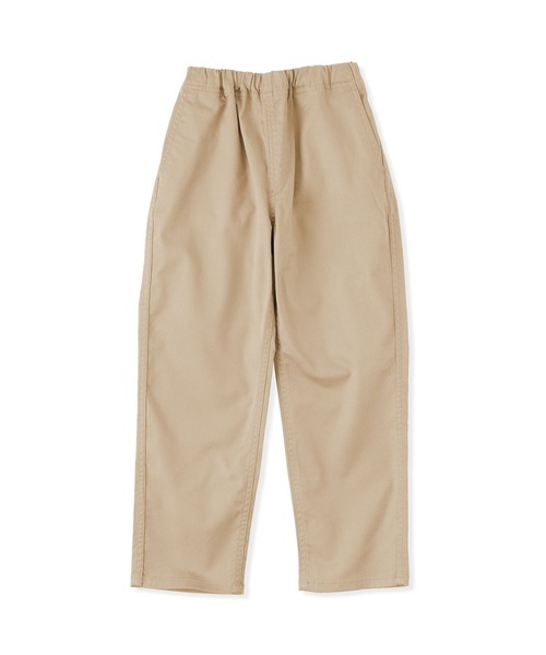 無印良品（ムジルシリョウヒン）の「キッズ　洗いざらしチノルーズフィットパンツ（その他パンツ・キッズ・ダークグリーン/ベージュ/ダークベージュ/ブラック・110/120/130/140/150）」の3枚目の写真