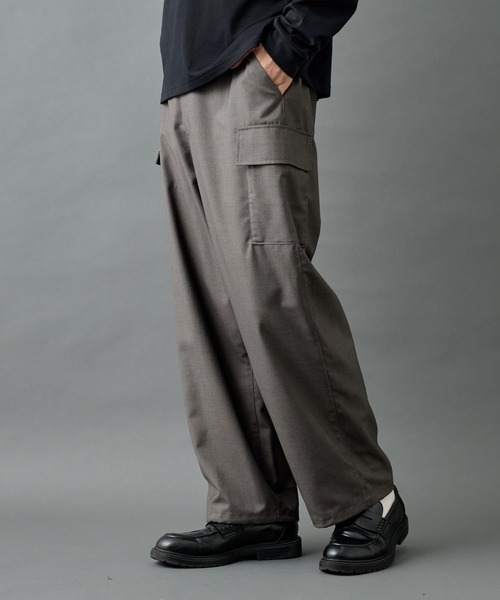 COLONY 2139（コロニートゥーワンスリーナイン）の「ウーリートロカーゴスラックス（スラックス・メンズ・グレー/ブラック/ネイビー・MEDIUM/LARGE）」の3枚目の写真
