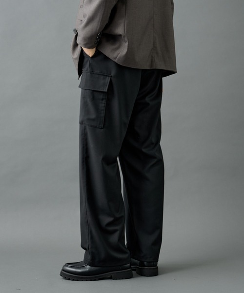 COLONY 2139（コロニートゥーワンスリーナイン）の「ウーリートロカーゴスラックス（スラックス・メンズ・グレー/ブラック/ネイビー・MEDIUM/LARGE）」の5枚目の写真