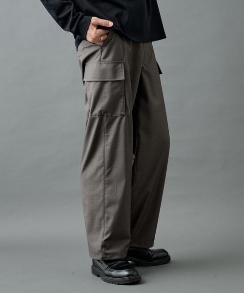 COLONY 2139（コロニートゥーワンスリーナイン）の「ウーリートロカーゴスラックス（スラックス・メンズ・グレー/ブラック/ネイビー・MEDIUM/LARGE）」の11枚目の写真