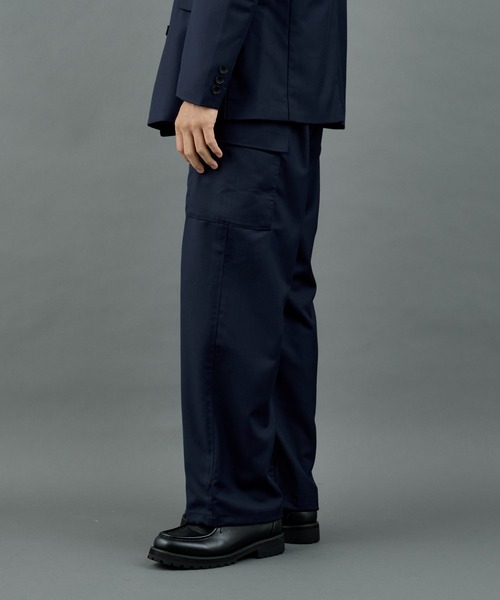 COLONY 2139（コロニートゥーワンスリーナイン）の「ウーリートロカーゴスラックス（スラックス・メンズ・グレー/ブラック/ネイビー・MEDIUM/LARGE）」の13枚目の写真