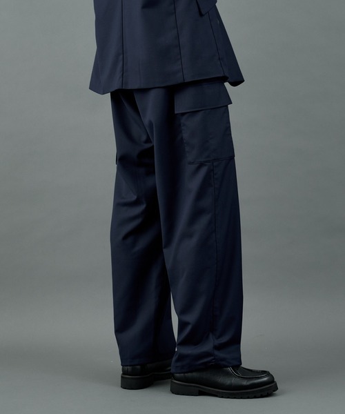 COLONY 2139（コロニートゥーワンスリーナイン）の「ウーリートロカーゴスラックス（スラックス・メンズ・グレー/ブラック/ネイビー・MEDIUM/LARGE）」の15枚目の写真