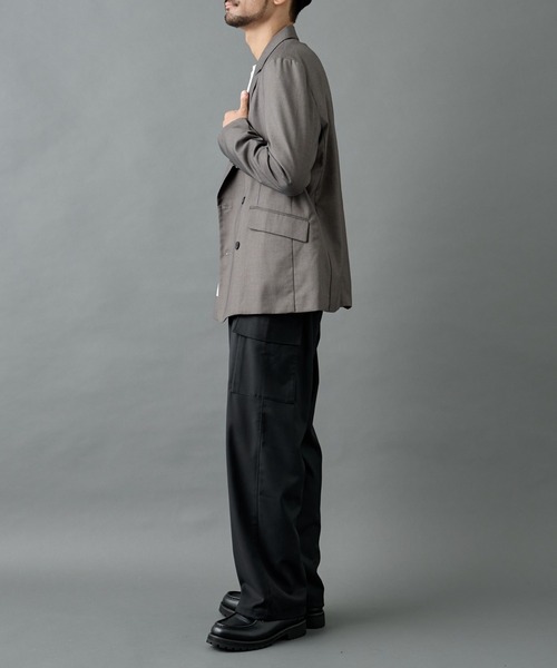 COLONY 2139（コロニートゥーワンスリーナイン）の「ウーリートロカーゴスラックス（スラックス・メンズ・グレー/ブラック/ネイビー・MEDIUM/LARGE）」の17枚目の写真