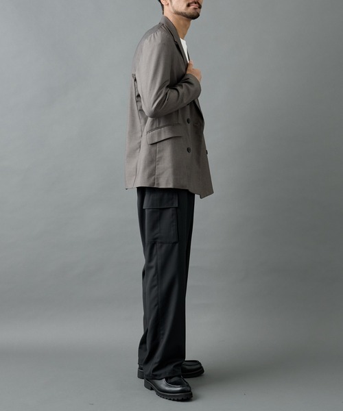 COLONY 2139（コロニートゥーワンスリーナイン）の「ウーリートロカーゴスラックス（スラックス・メンズ・グレー/ブラック/ネイビー・MEDIUM/LARGE）」の19枚目の写真