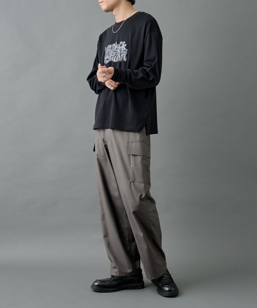 COLONY 2139（コロニートゥーワンスリーナイン）の「ウーリートロカーゴスラックス（スラックス・メンズ・グレー/ブラック/ネイビー・MEDIUM/LARGE）」の21枚目の写真