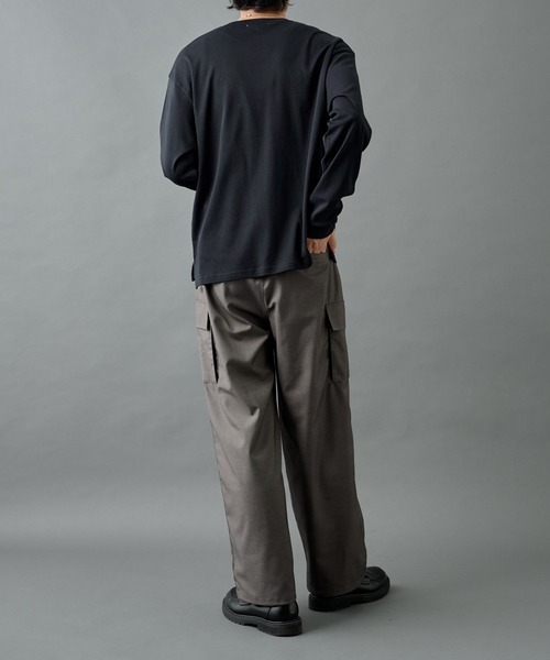 COLONY 2139（コロニートゥーワンスリーナイン）の「ウーリートロカーゴスラックス（スラックス・メンズ・グレー/ブラック/ネイビー・MEDIUM/LARGE）」の22枚目の写真