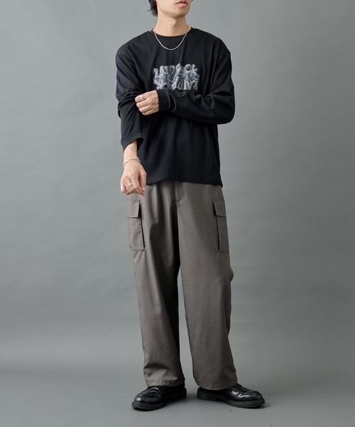 COLONY 2139（コロニートゥーワンスリーナイン）の「ウーリートロカーゴスラックス（スラックス・メンズ・グレー/ブラック/ネイビー・MEDIUM/LARGE）」の20枚目の写真