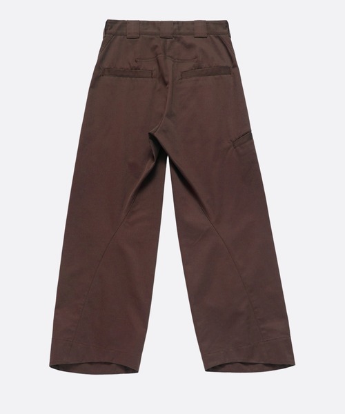 YUKI HASHIMOTO(ユウキハシモト)の「YUKI HASHIMOTO TWISTED WORK PANTS (PT-01-0002)(その他パンツ・メンズ・ブラウン/レッド/ブラック/グレー・44/46/48)」の14枚目の写真