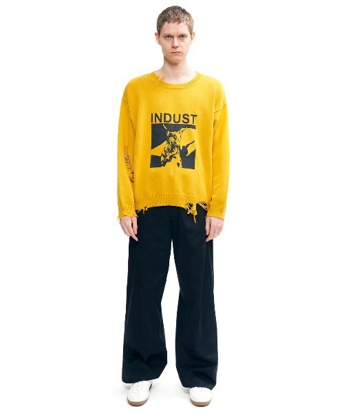 YUKI HASHIMOTO(ユウキハシモト)の「YUKI HASHIMOTO TWISTED WORK PANTS (PT-01-0002)(その他パンツ・メンズ・ブラウン/レッド/ブラック/グレー・44/46/48)」の5枚目の写真