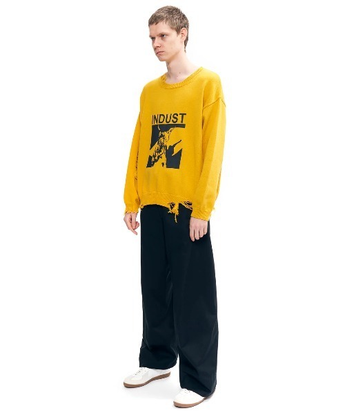 YUKI HASHIMOTO(ユウキハシモト)の「YUKI HASHIMOTO TWISTED WORK PANTS (PT-01-0002)(その他パンツ・メンズ・ブラウン/レッド/ブラック/グレー・44/46/48)」の6枚目の写真
