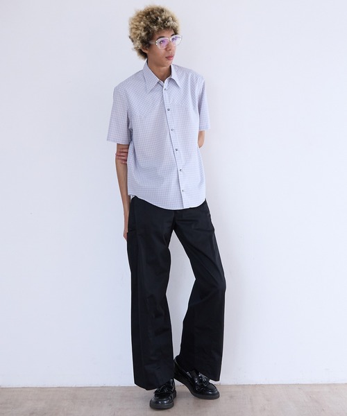 YUKI HASHIMOTO(ユウキハシモト)の「YUKI HASHIMOTO TWISTED WORK PANTS (PT-01-0002)(その他パンツ・メンズ・ブラウン/レッド/ブラック/グレー・44/46/48)」の17枚目の写真