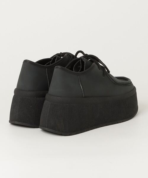 LOVEHUNTER(ラブハンター)の「LOVE HUNTER/厚底モカシンスニーカー レディース メンズ 軽量 ボリュームソール 7.5cm身長アップ 韓国ファッション ダッドスニーカー モカシンシューズ(2226)(スニーカー・レディース・ブラック/キャメル/グレー/ベージュ・37/38/39/40/41/42/43/44/36)」の5枚目の写真
