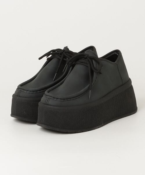 LOVEHUNTER(ラブハンター)の「LOVE HUNTER/厚底モカシンスニーカー レディース メンズ 軽量 ボリュームソール 7.5cm身長アップ 韓国ファッション ダッドスニーカー モカシンシューズ(2226)(スニーカー・レディース・ブラック/キャメル/グレー/ベージュ・37/38/39/40/41/42/43/44/36)」の8枚目の写真