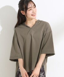 SHOO・LA・RUE | 【S-LL/洗濯後しわになりにくい】バックギャザーがアクセント スッキパーブラウス(シャツ/ブラウス)