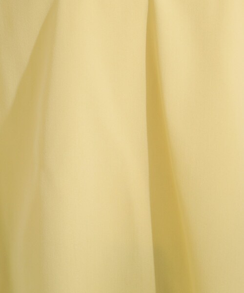 SHOO・LA・RUE（シューラルー）の「【S-LL/洗濯後しわになりにくい】バックギャザーがアクセント スッキパーブラウス（シャツ/ブラウス・レディース・カーキ/イエロー系その他/ナチュラル/ネイビー・01/02/03/04）」の12枚目の写真