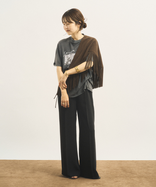 アトリエフランセ ストール ブラック プラージュ plage アトリエ