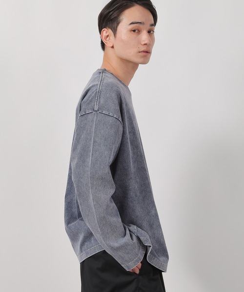 LAKOLE（ラコレ）の「ウォッシュドポケロンT / 582577（Tシャツ/カットソー・メンズ・ブルー/ブラック/ブラウン/ホワイト・LARGE/MEDIUM）」の14枚目の写真