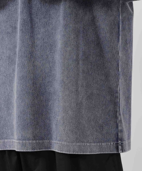 LAKOLE（ラコレ）の「ウォッシュドポケロンT / 582577（Tシャツ/カットソー・メンズ・ブルー/ブラック/ブラウン/ホワイト・LARGE/MEDIUM）」の9枚目の写真